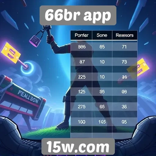 Comparação de desempenho entre plataformas de jogos e 66br app